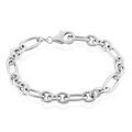 Histoire d'Or Bracelet Maille Camiorica Argent Blanc