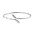 Histoire d'Or Bracelet Jonc Maisha Argent Blanc