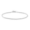 Histoire d'Or Bracelet Cacilda Maille Corde Argent Blanc