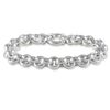 Histoire d'Or Bracelet Carola Maille Jaseron Argent Blanc