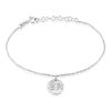 Histoire d'Or Bracelet Argent Blanc Sofee Nacre