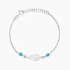 Histoire d'Or Bracelet Angelika Argent Blanc Pierre De Synthese