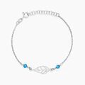 Histoire d'Or Bracelet Angelika Argent Blanc Pierre De Synthese