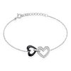 Histoire d'Or Bracelet Lineth Argent Blanc C&eacute;ramique Oxyde De Zirconium