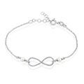 Bracelets sur Grenoble : Histoire d'Or Bracelet Aliya Argent Blanc Pierre De Synthese