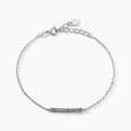 Bracelets sur Grenoble : Histoire d'Or Bracelet Rio Argent Blanc Oxyde De Zirconium