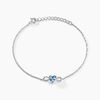 Histoire d'Or Bracelet Atieno Argent Blanc Oxyde De Zirconium
