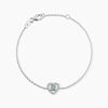 Histoire d'Or Bracelet Suzon Argent Blanc Oxyde De Zirconium