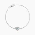 Histoire d'Or Bracelet Suzon Argent Blanc Oxyde De Zirconium