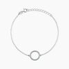 Histoire d'Or Bracelet Ambroisie Argent Blanc Oxyde De Zirconium