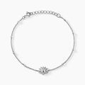Histoire d'Or Bracelet Wisteria Argent Blanc Oxyde De Zirconium