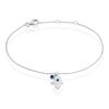 Histoire d'Or Bracelet Symbolique Argent Blanc Oxyde De Zirconium
