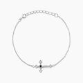Bracelets sur Grenoble : Histoire d'Or Bracelet Argent Florian Oxydes De Zirconium