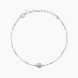 Histoire d'Or Bracelet Auxana Argent Blanc Oxyde De Zirconium