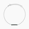 Histoire d'Or Bracelet Karrie Argent Blanc Oxyde De Zirconium