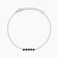 Histoire d'Or Bracelet Karrie Argent Blanc Oxyde De Zirconium