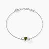 Histoire d'Or Bracelet Atieno Argent Blanc Oxyde De Zirconium