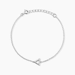 Histoire d'Or Bracelet Anna Argent Blanc Oxyde De Zirconium