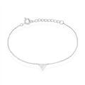 Histoire d'Or Bracelet Cassandre Argent Blanc Oxyde De Zirconium