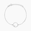 Histoire d'Or Bracelet Anas Argent Blanc Oxyde De Zirconium