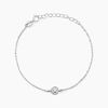 Histoire d'Or Bracelet Auxana Argent Blanc Oxyde De Zirconium