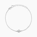 Histoire d'Or Bracelet Auxana Argent Blanc Oxyde De Zirconium