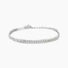 Histoire d'Or Bracelet Anthia Argent Blanc Oxyde De Zirconium