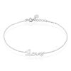 Histoire d'Or Bracelet Argent Blanc Elly Oxyde De Zirconium