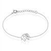 Histoire d'Or Bracelet Origami Argent Blanc Oxyde De Zirconium