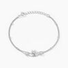 Histoire d'Or Bracelet Leila Argent Blanc Oxyde De Zirconium