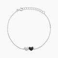 Histoire d'Or Bracelet Clementine Argent Blanc Oxyde De Zirconium