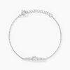 Histoire d'Or Bracelet Tovia Argent Blanc Oxyde De Zirconium