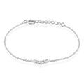 Histoire d'Or Bracelet Irina Argent Blanc Oxyde De Zirconium