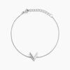 Histoire d'Or Bracelet Nollia Argent Blanc Oxyde De Zirconium