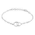 Histoire d'Or Bracelet Isabel Argent Blanc Oxyde De Zirconium
