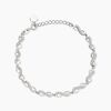 Histoire d'Or Bracelet Anka Argent Blanc Oxyde De Zirconium