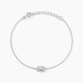 Histoire d'Or Bracelet Rio Argent Blanc Oxyde De Zirconium