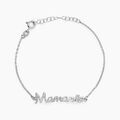 Bracelets sur Grenoble : Histoire d'Or Bracelet Rera Argent Blanc Oxyde De Zirconium