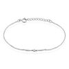 Histoire d'Or Bracelet Bormana Argent Blanc Oxyde De Zirconium