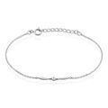 Histoire d'Or Bracelet Bormana Argent Blanc Oxyde De Zirconium
