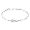 Histoire d'Or Bracelet Bastin Argent Blanc Oxyde De Zirconium