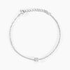Histoire d'Or Bracelet Court Argent Blanc Lylwenn Oxyde De Zirconium