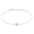 Bracelets sur Grenoble : Histoire d'Or Bracelet Argent Victorin Oxydes De Zirconium