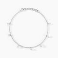 Histoire d'Or Bracelet Argent Collie Argent Blanc Oxyde