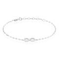 Bracelets sur Grenoble : Histoire d'Or Bracelet Argent Wendel Oxydes De Zirconium