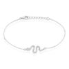 Histoire d'Or Bracelet Eponine Argent Blanc Oxyde De Zirconium