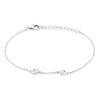 Histoire d'Or Bracelet Eclat D'Aurore Argent Blanc Oxyde De Zirconium