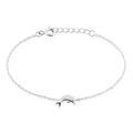 Histoire d'Or Bracelet Court Argent Blanc Giullia Oxyde De Zirconium