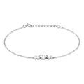 Histoire d'Or Bracelet Argent Blanc Eclat D'Aurore Oxyde De Zirconium