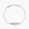Histoire d'Or Bracelet Argent Blanc Precieux Flocon Oxyde De Zirconium